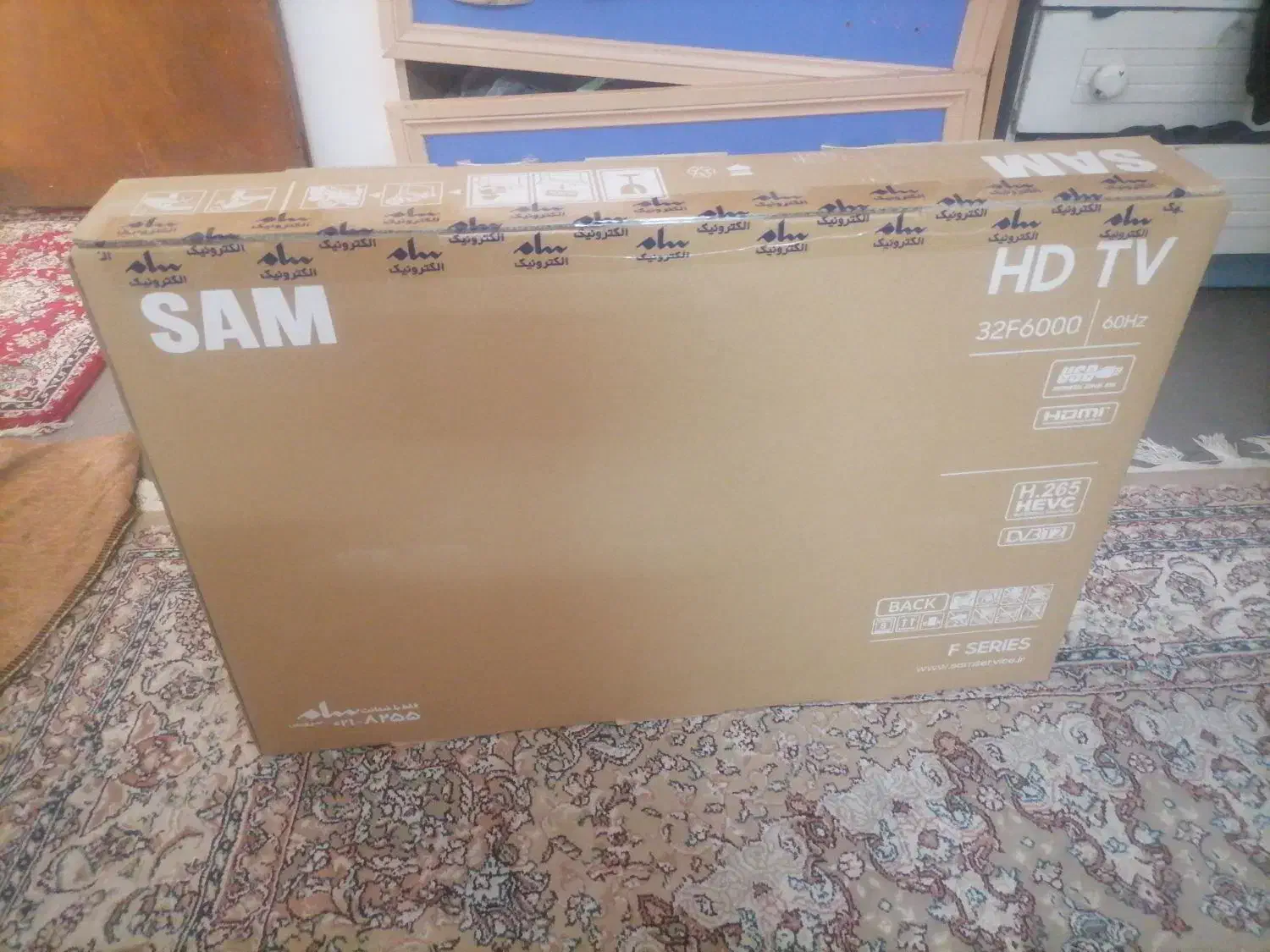 تلوزیون سام 32 اینچ|تلویزیون و پروژکتور|یزد, |دیوار