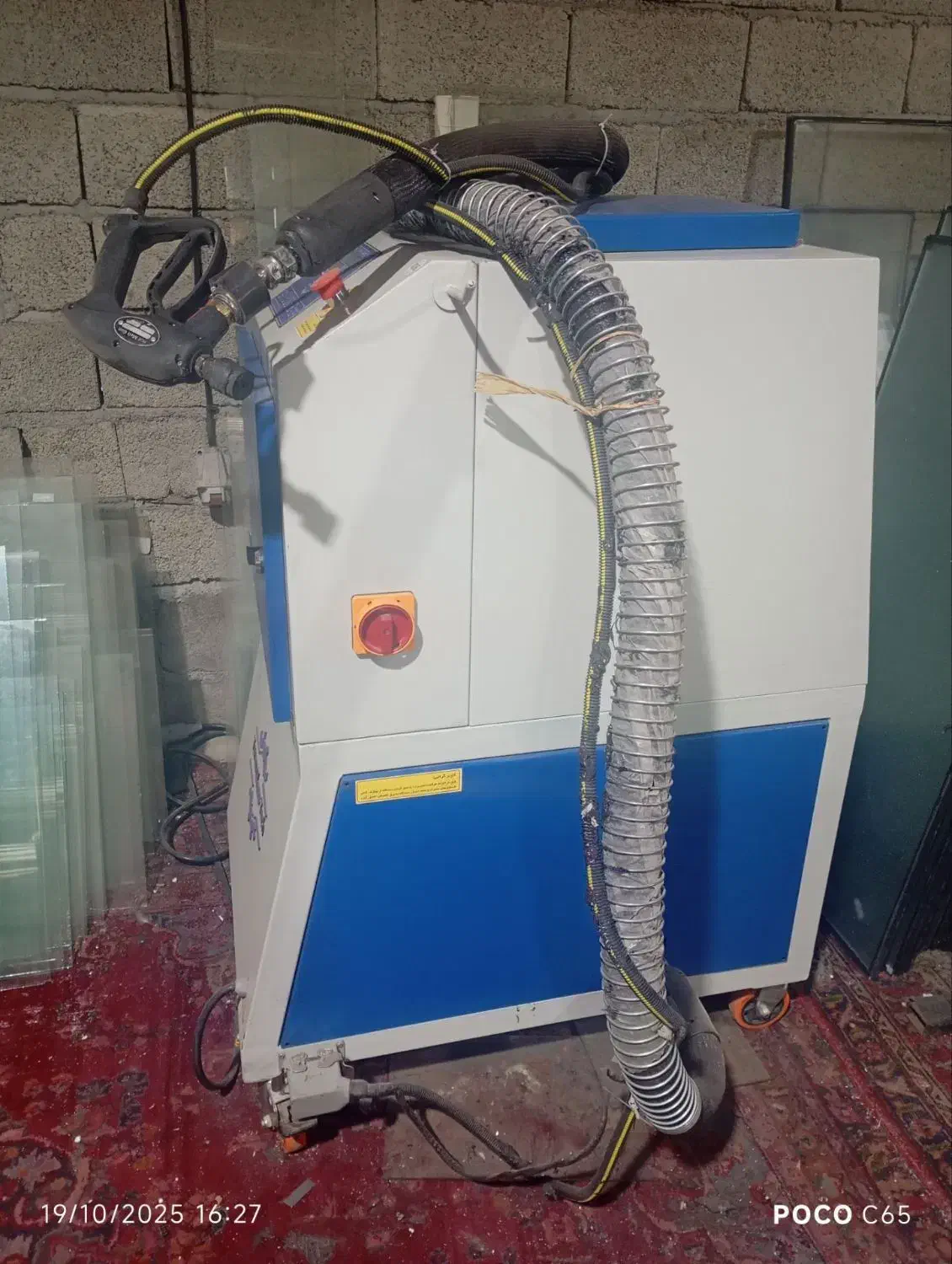 چسب زن شبسه دوجداره|ماشینآلات صنعتی|پارسآباد, |دیوار