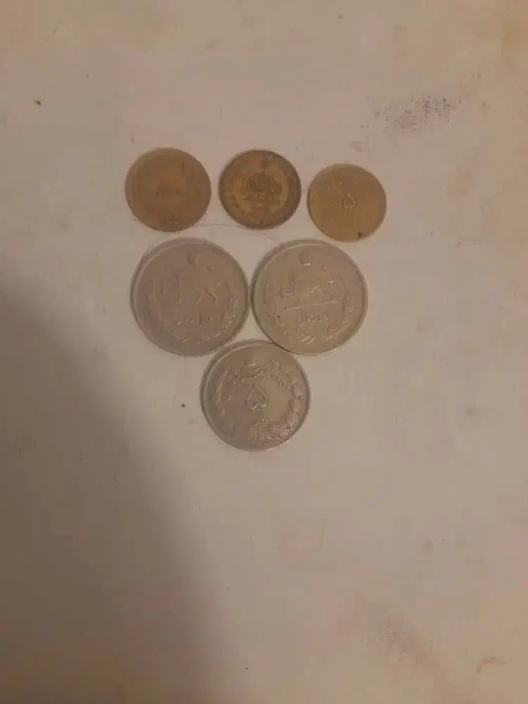 فوروشپنچعددسکه|کلکسیون سکه، تمبر، اسکناس|قم, تولید دارو و یخچال|دیوار