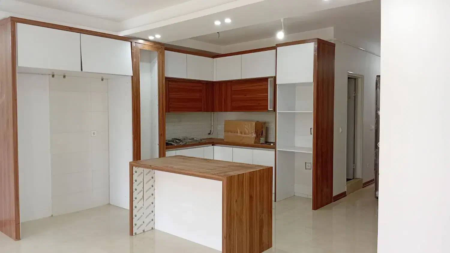 کابینت mdfبلوط|خدمات پیشه و مهارت|املش, |دیوار