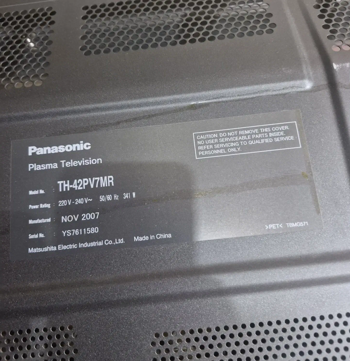 تلویزیون پلاسما پاناسونیک|تلویزیون و پروژکتور|تهران, جوادیه|دیوار