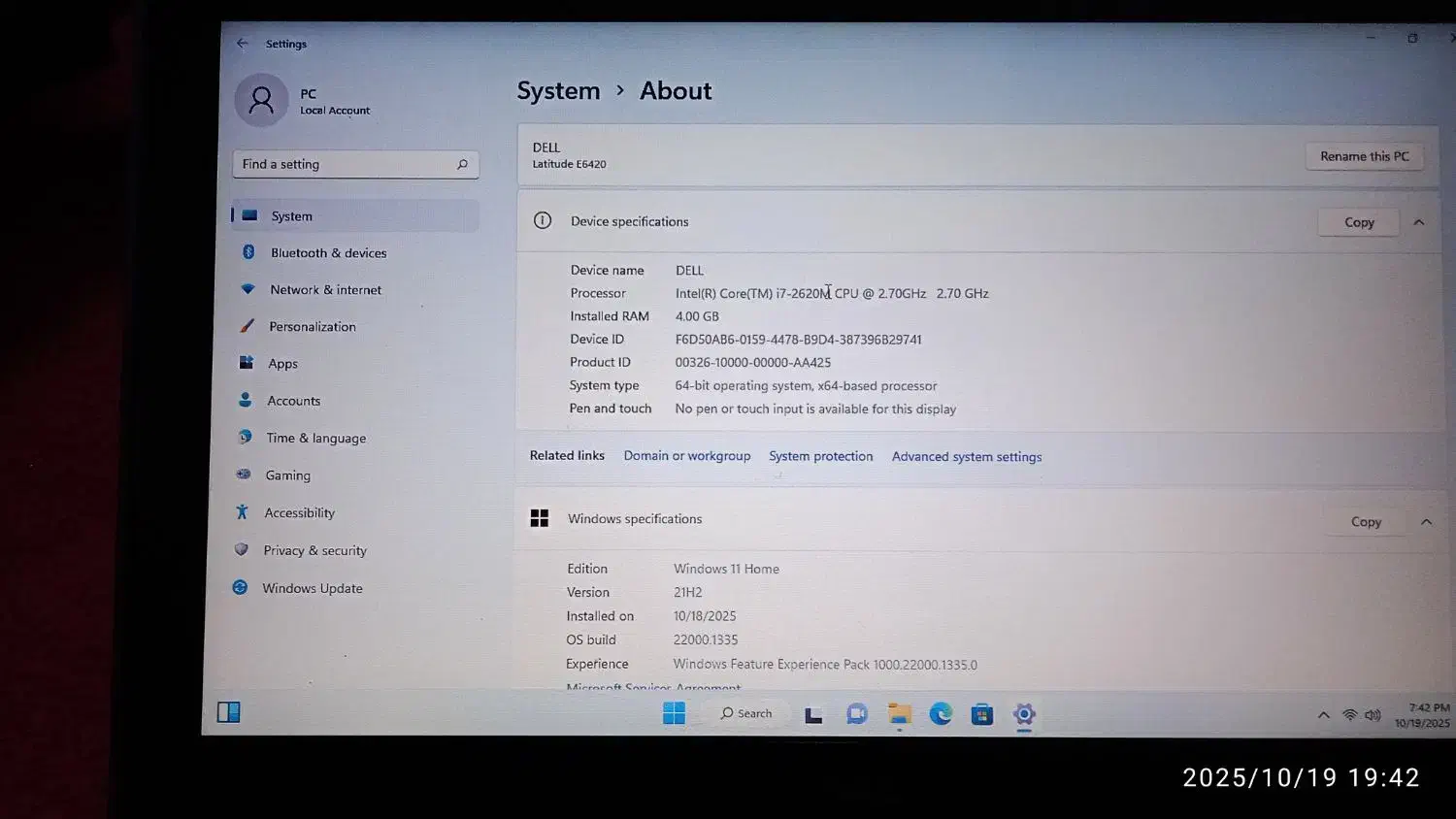 لب تاب DEll|رایانه همراه|تهران, نارمک|دیوار