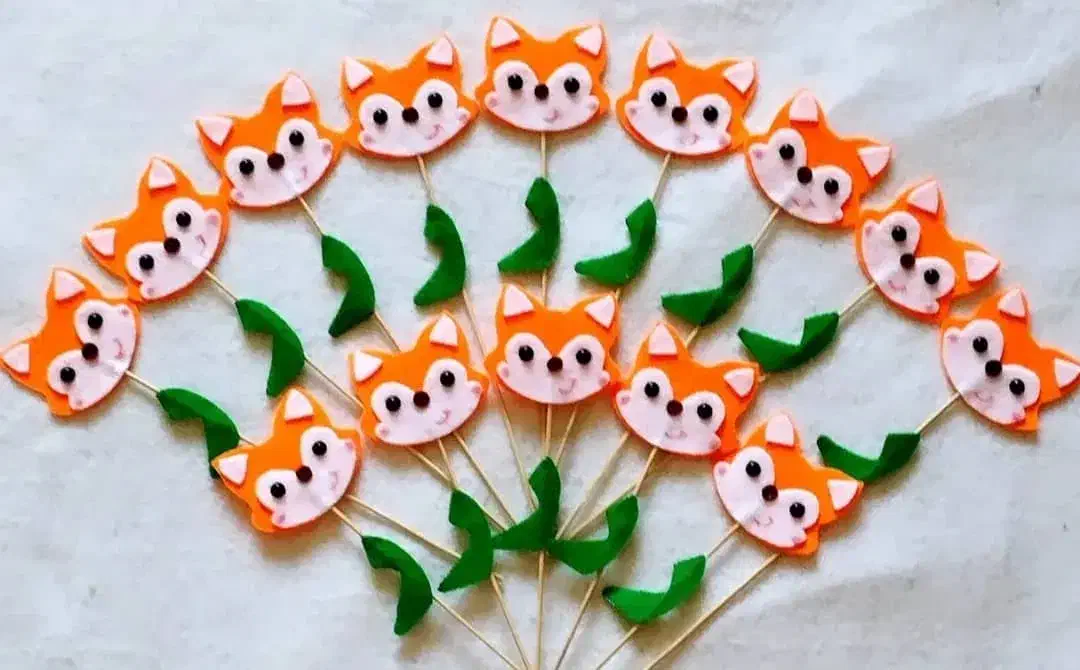 نشانه ر مثل روباه/ ط مثل طوطی نمدی / دستساز|صنایع دستی و سایر لوازم تزئینی|گرمسار, |دیوار