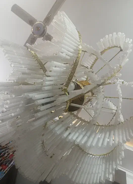 لوستر|لوستر و چراغ آویز|یزد, |دیوار