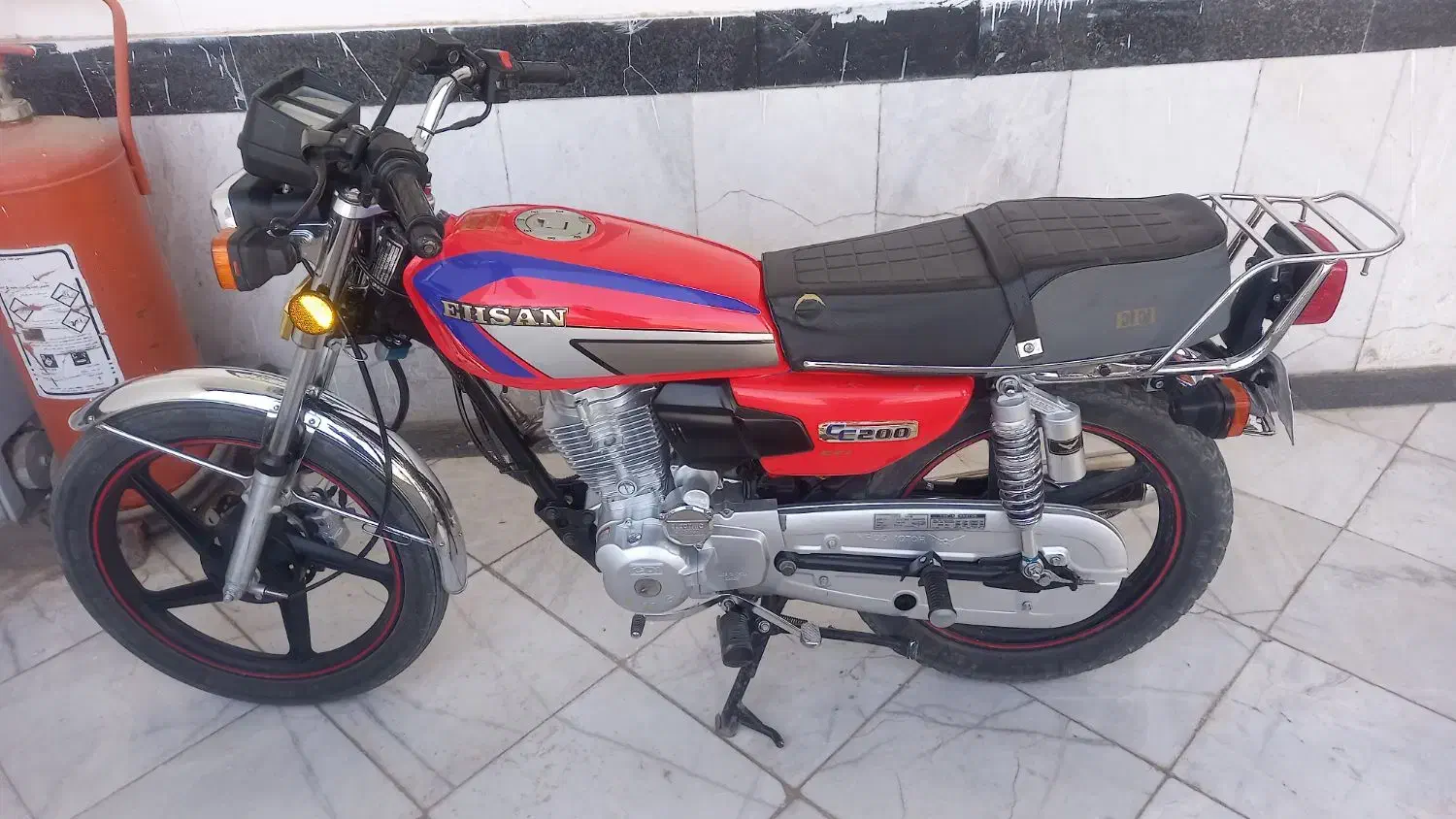 موتوراحسان ۲۰۰|موتورسیکلت|تربت جام, کاریز نو سفلی|دیوار