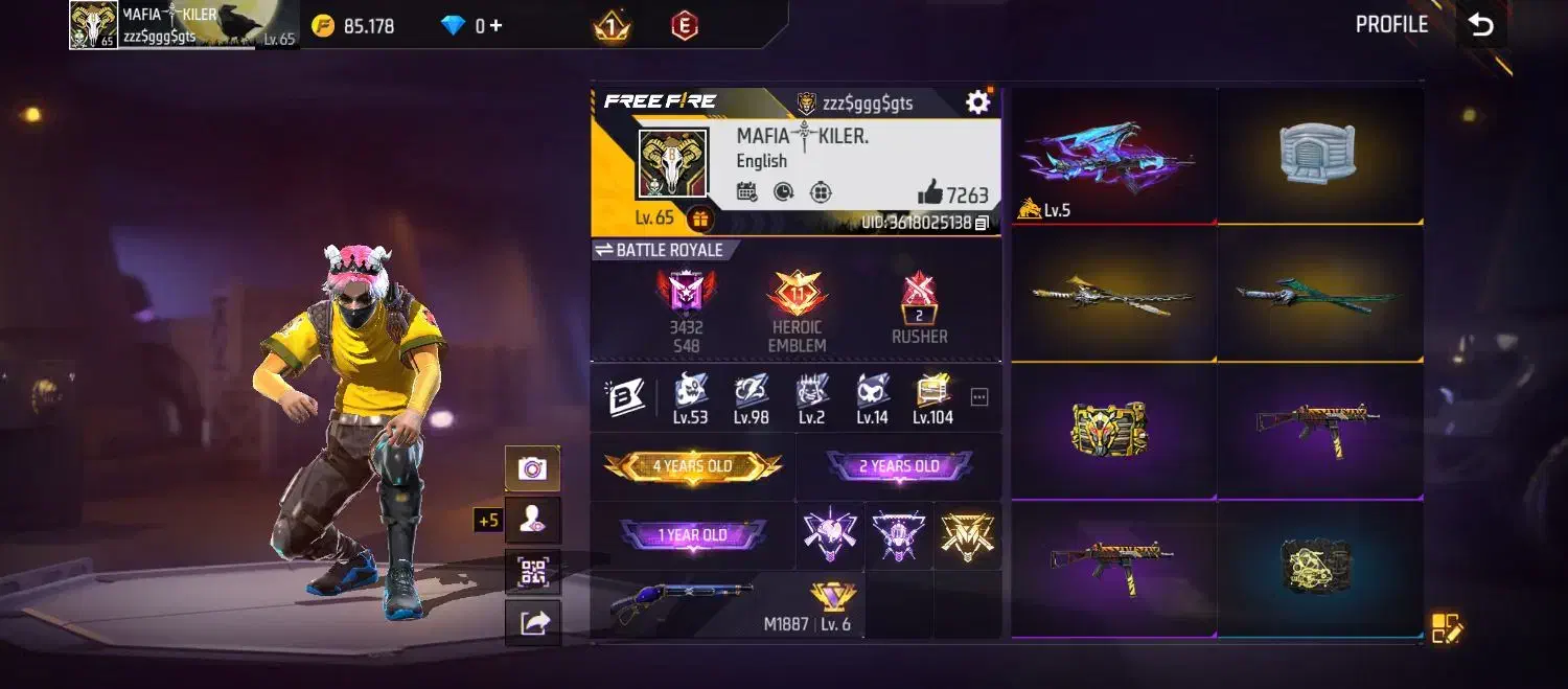 اکانت فری فایر|کنسول، بازی ویدئویی و آنلاین|کلاله, |دیوار