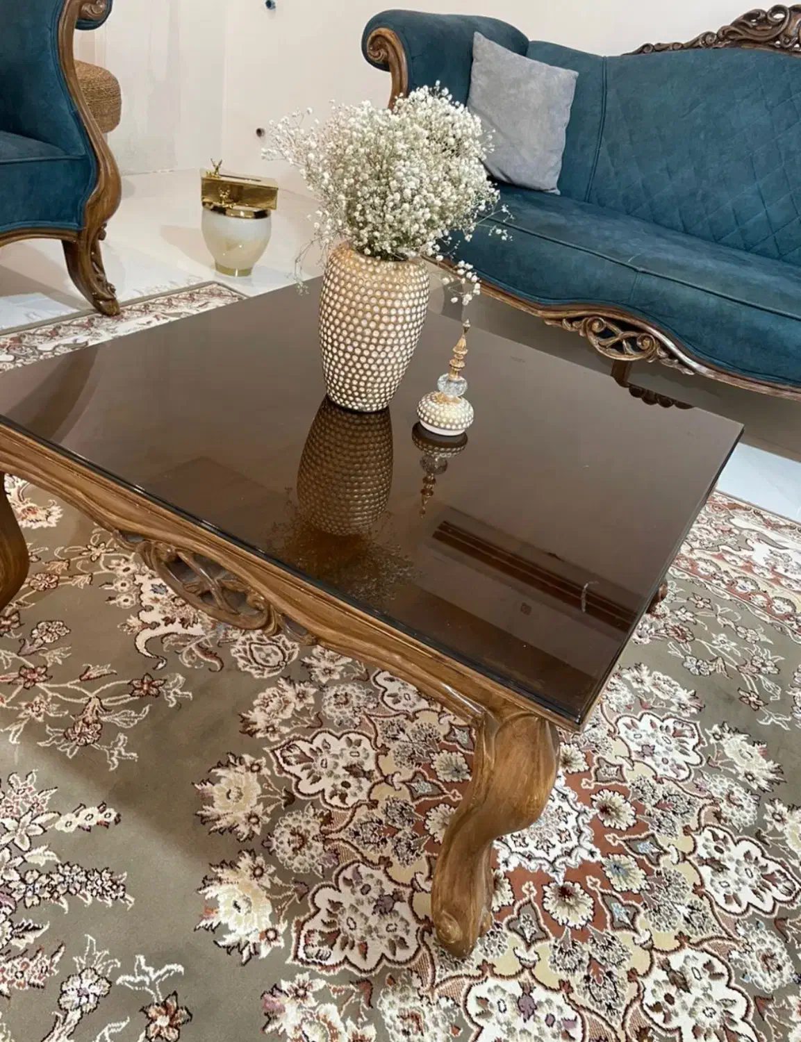 مبل ۹ نفره چوب نراد|مبلمان خانگی و میز عسلی|آمل, |دیوار