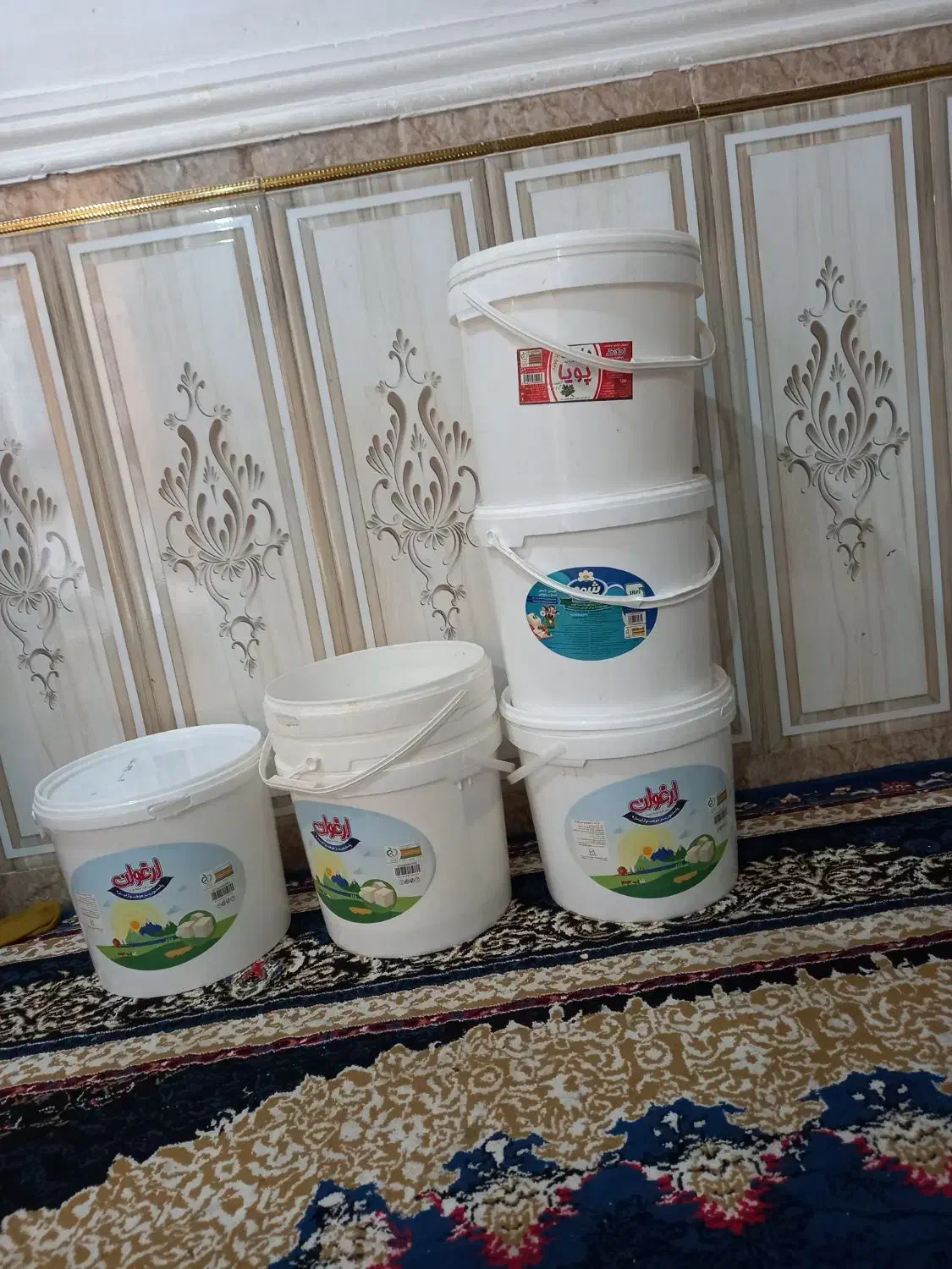 تعدادی سطل بفروش میرسد|ظروف نگهدارنده، پلاستیکی، یک‌بارمصرف|سوسنگرد, |دیوار