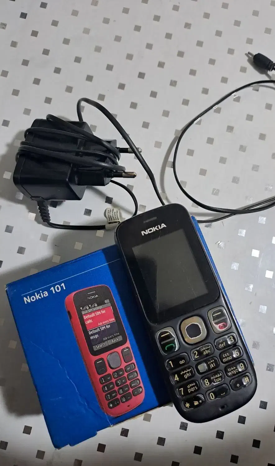 نوکیا ۱۰۱ کاملا سالم دو سیمکارت اصل هند|موبایل|تهران, اکباتان|دیوار