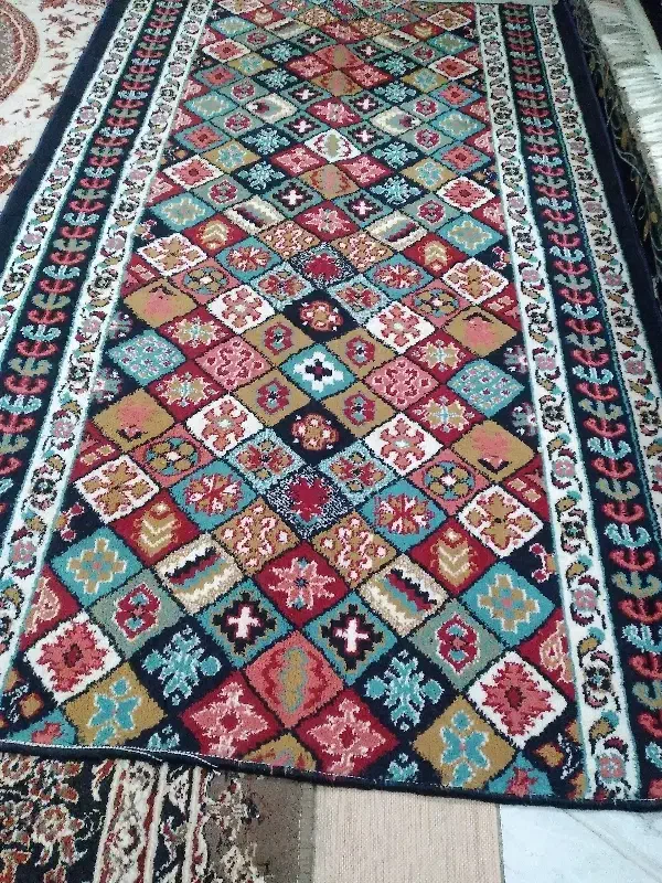 فروش دو عدد گلیم فرش یه 9متری و6متری برا فروش|فرش|چاه مرید, |دیوار