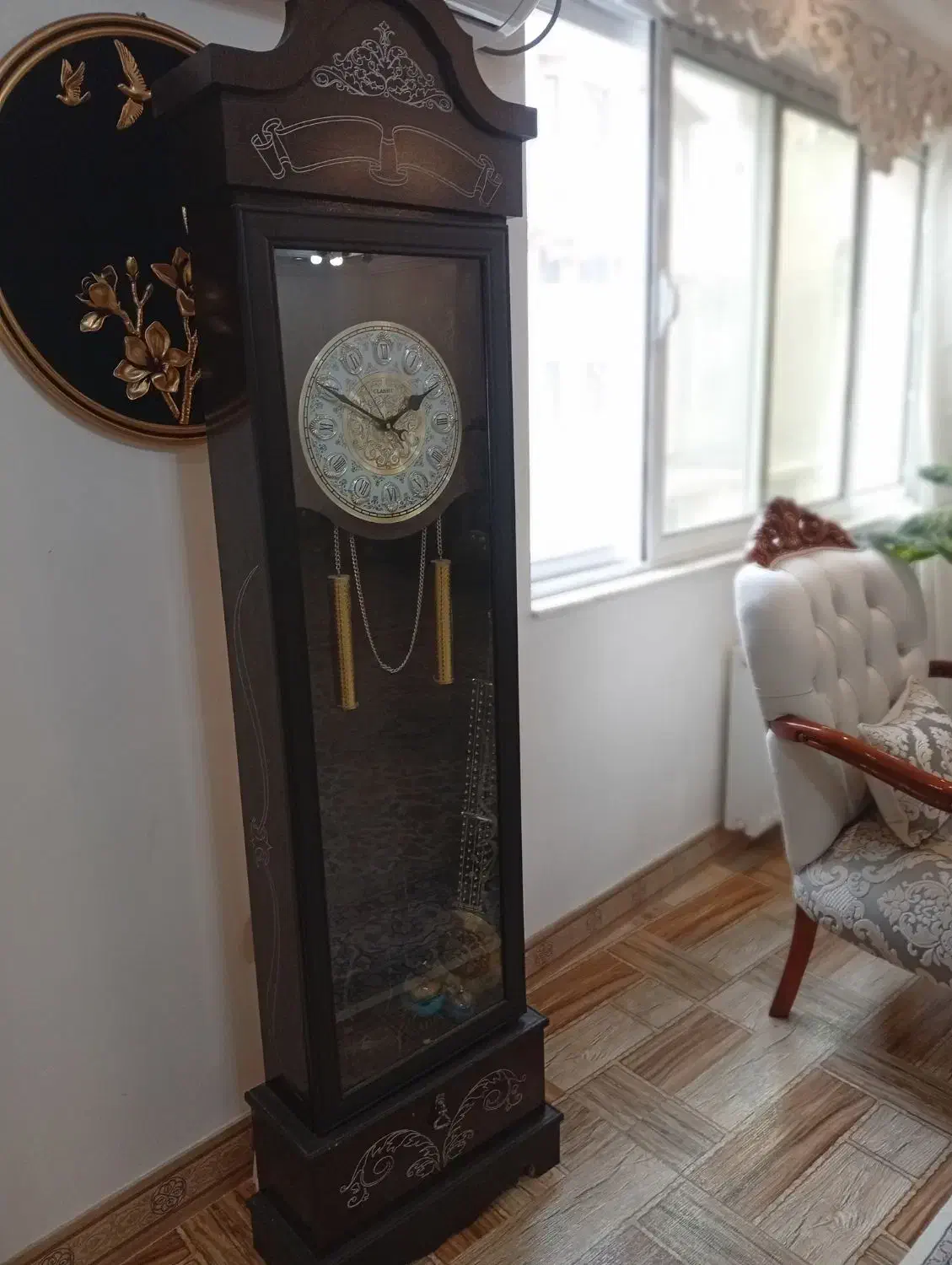 ساعت ایستاده|ساعت دیواری و تزئینی|بهشهر, |دیوار