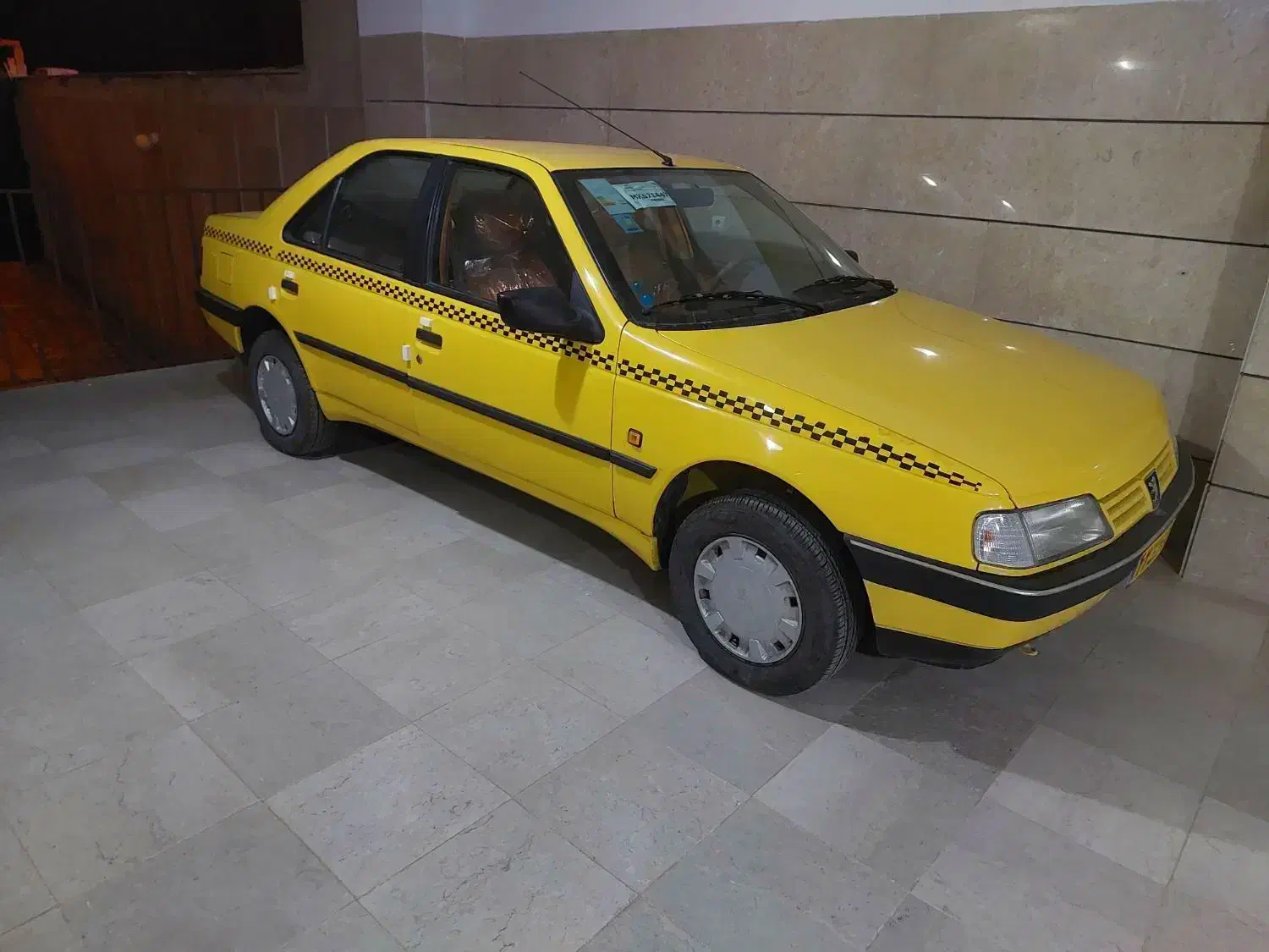 تاکسی پژو ۹۵ گردشی بدون رنگ|خودرو سواری و وانت|کرمانشاه, |دیوار