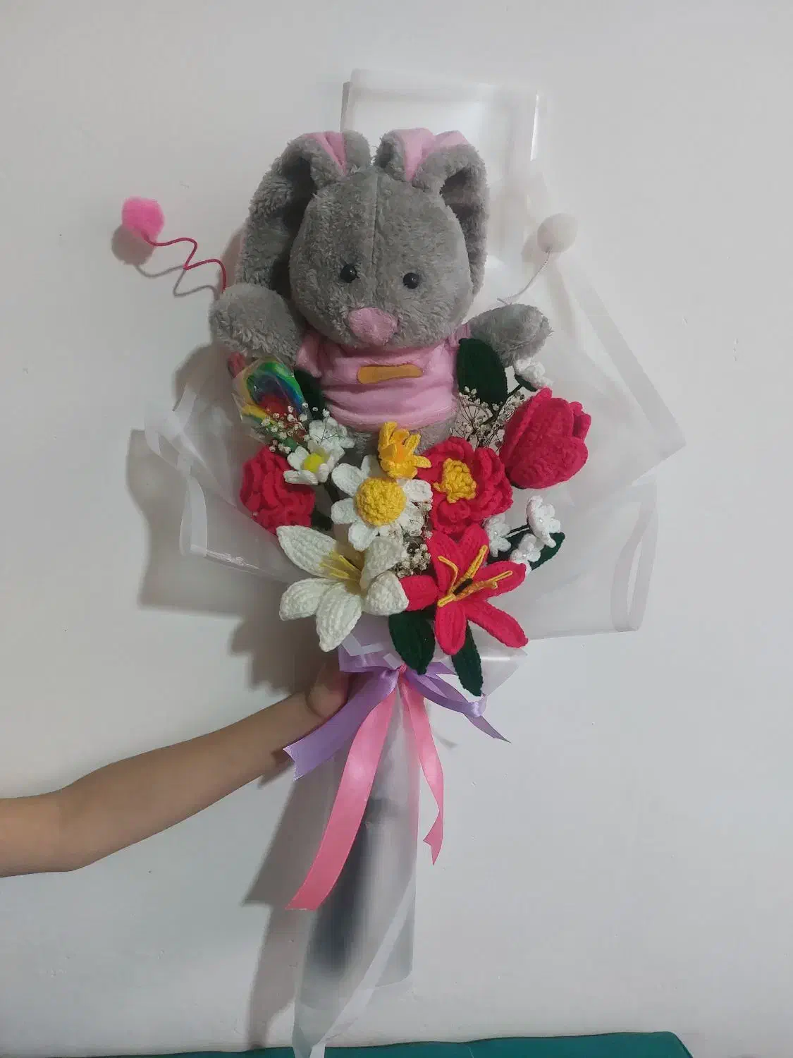 دسته گل بافتنی|گل مصنوعی|مشهد, نوید|دیوار