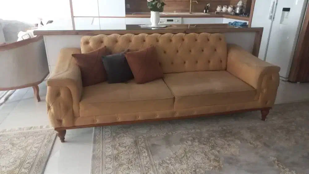 مبل چستر ۸نفره سالم بدون زدگی|مبلمان خانگی و میز عسلی|محمدشهر, محمدشهر|دیوار