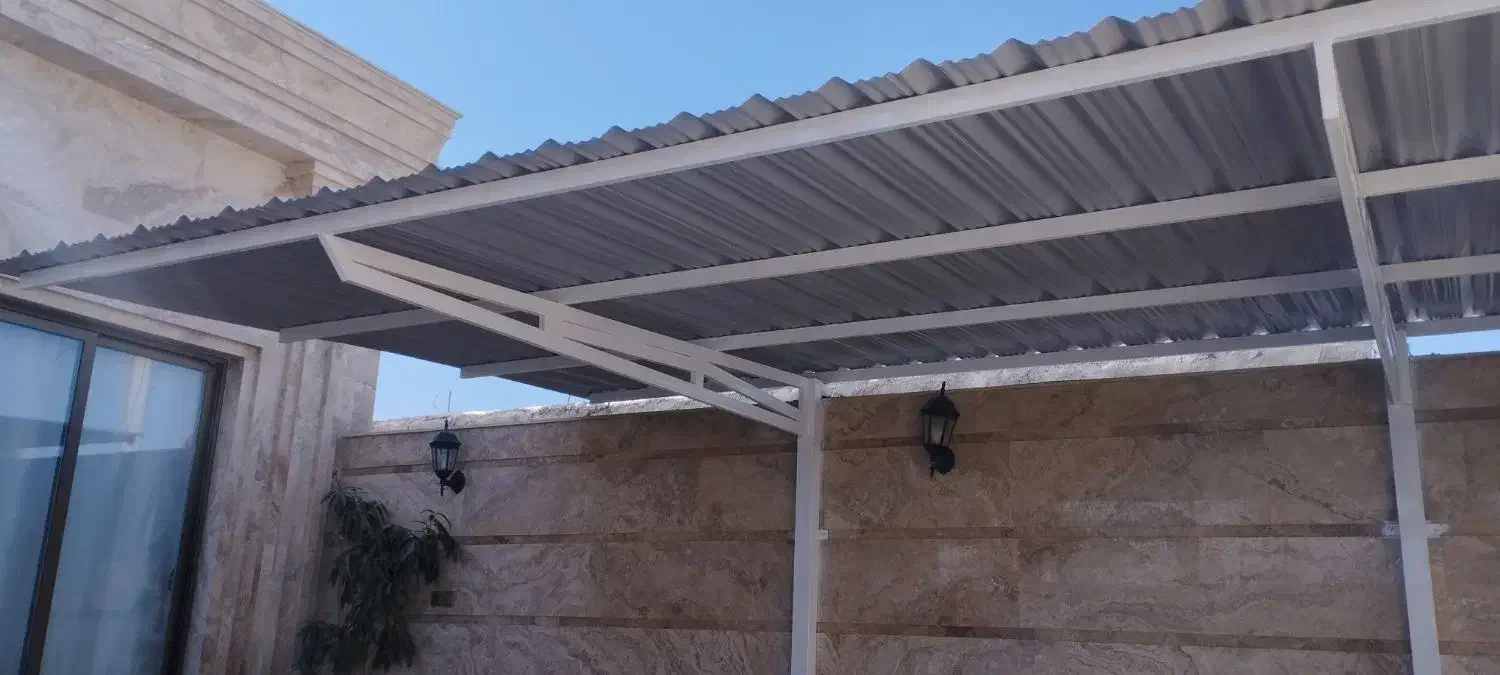 جوشکاری سقف سبک و سایبان و نرده حفاظ|خدمات پیشه و مهارت|گناباد, |دیوار