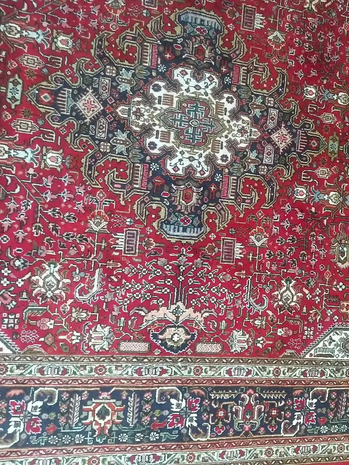 فرش آذرشهر جفت 9 متری چسبیده|فرش|تبریز, |دیوار