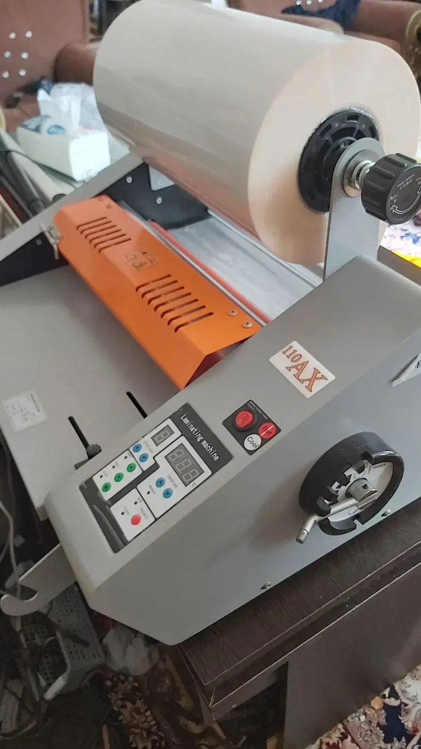 دستگاه سلفون‌کشی FM380 مدل AX110 در حد نو|ماشین‌آلات صنعتی|نوکنده, |دیوار