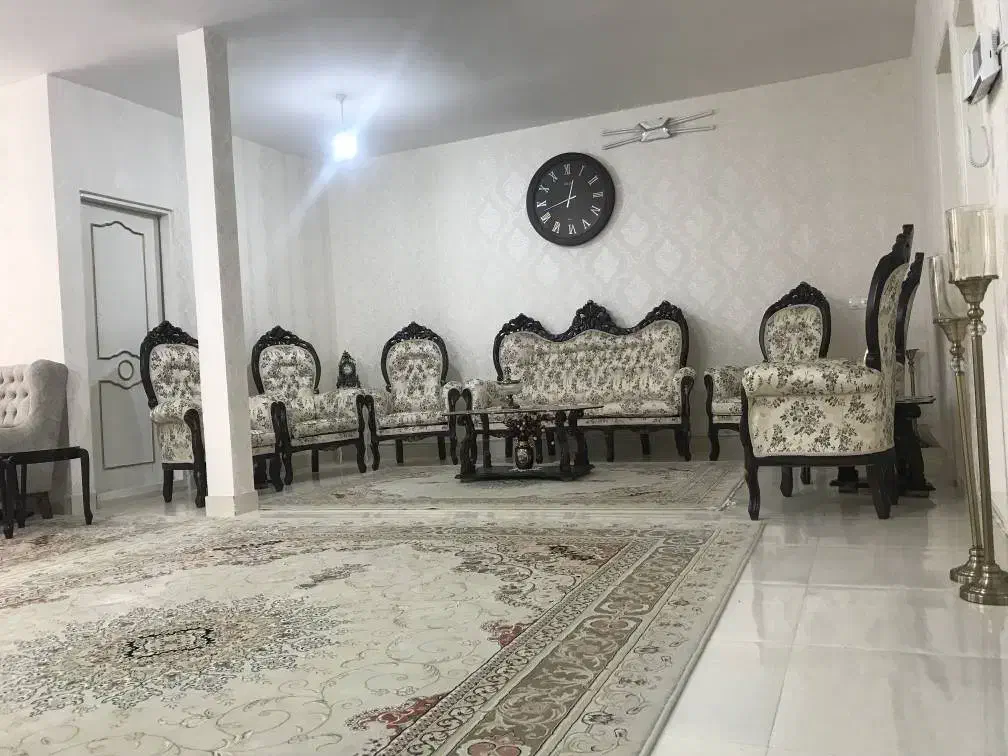 مبل سلطنتی ۹ نفره بسیار شیک درحد نو|مبلمان خانگی و میز عسلی|تهران, شهرک پردیسان|دیوار