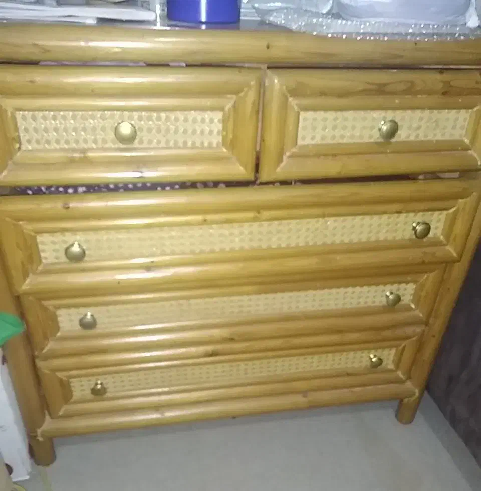 دراور  و میز تلفن بامبو|میز تلفن|گرگان, |دیوار