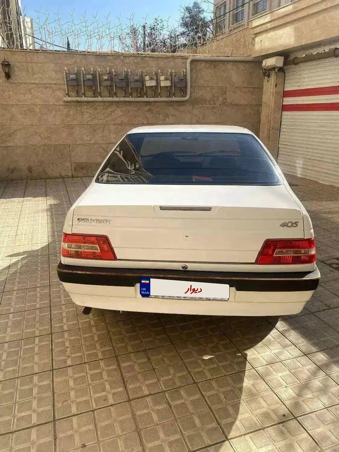 پژو ۴۰۵ سفید slx|خودرو سواری و وانت|مشهد, تربیت (صدف)|دیوار