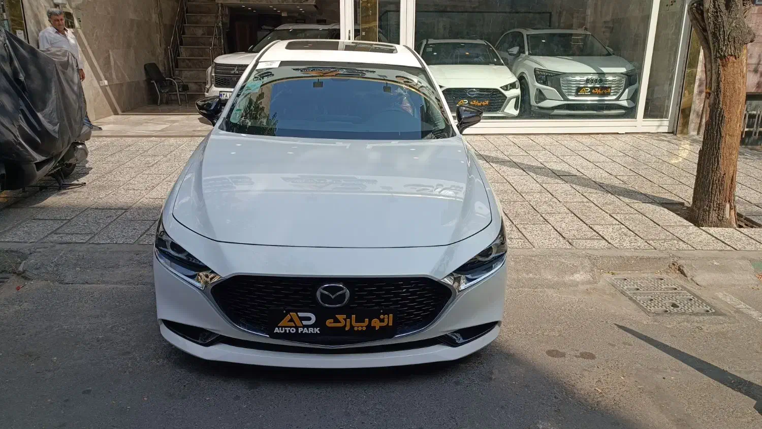 مزدا ۳ پرمیوم وارداتی بهمن سفید داخل مارون ۲۰۲۵|خودرو سواری و وانت|تهران, اسکندری|دیوار