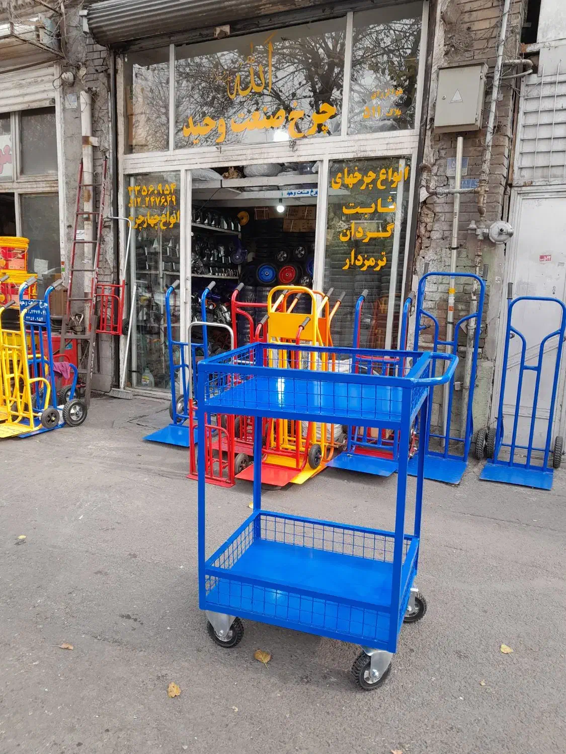ساخت سفارشی(تولیدوحید) گاری ترولی حمل دستی چرخ بار|ابزارآلات|تهران, امین حضور|دیوار