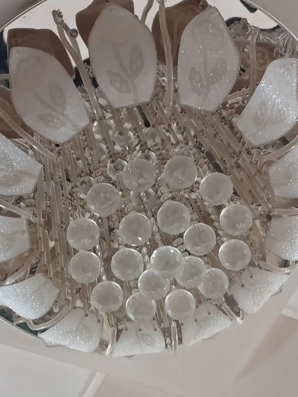 لوستر سقفی|لوستر و چراغ آویز|مشهد, امام رضا (ع)|دیوار