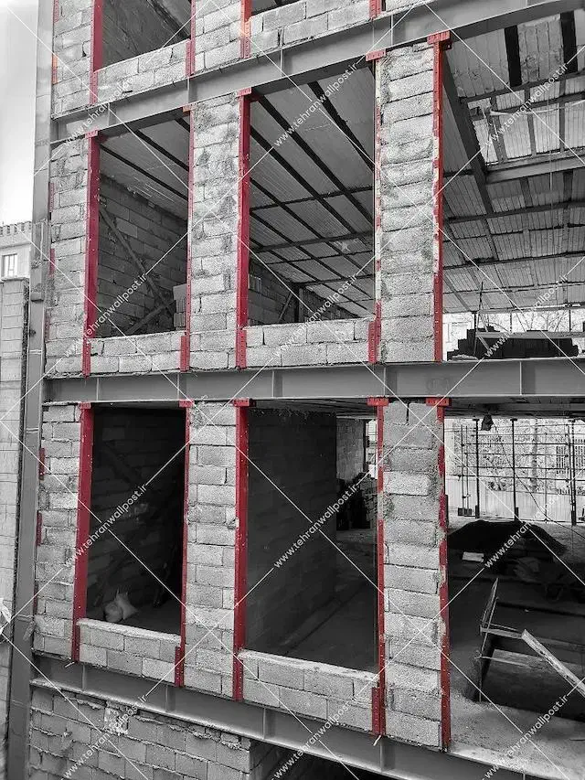 جوشکاری ساختمان ، اجرای نبشی کشی، والپست وادار|خدمات پیشه و مهارت|یاسوج, |دیوار