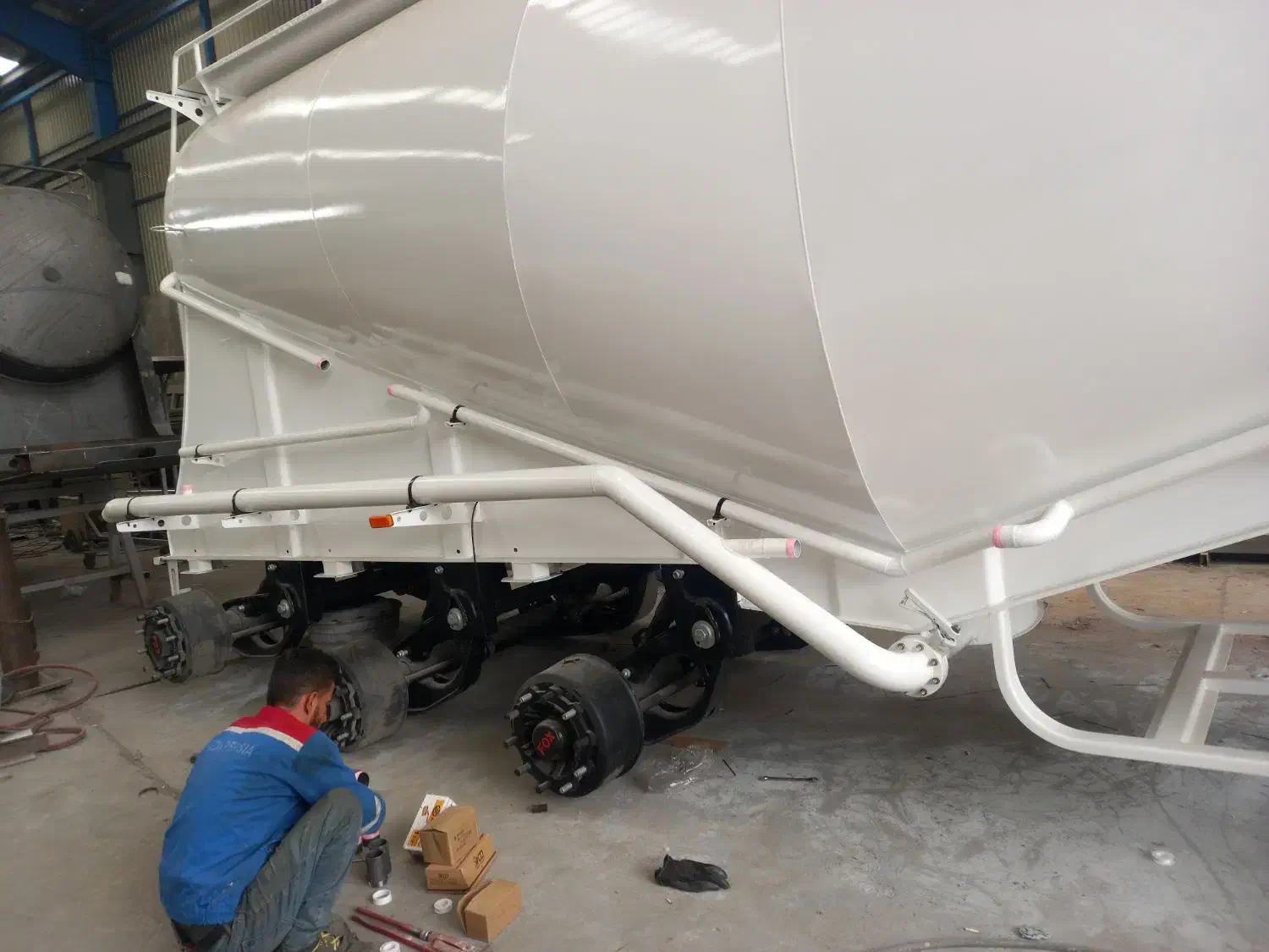 نقشه ساخت بونکر و مخزن|ماشین‌آلات صنعتی|هشتگرد, شهرک بعثت|دیوار