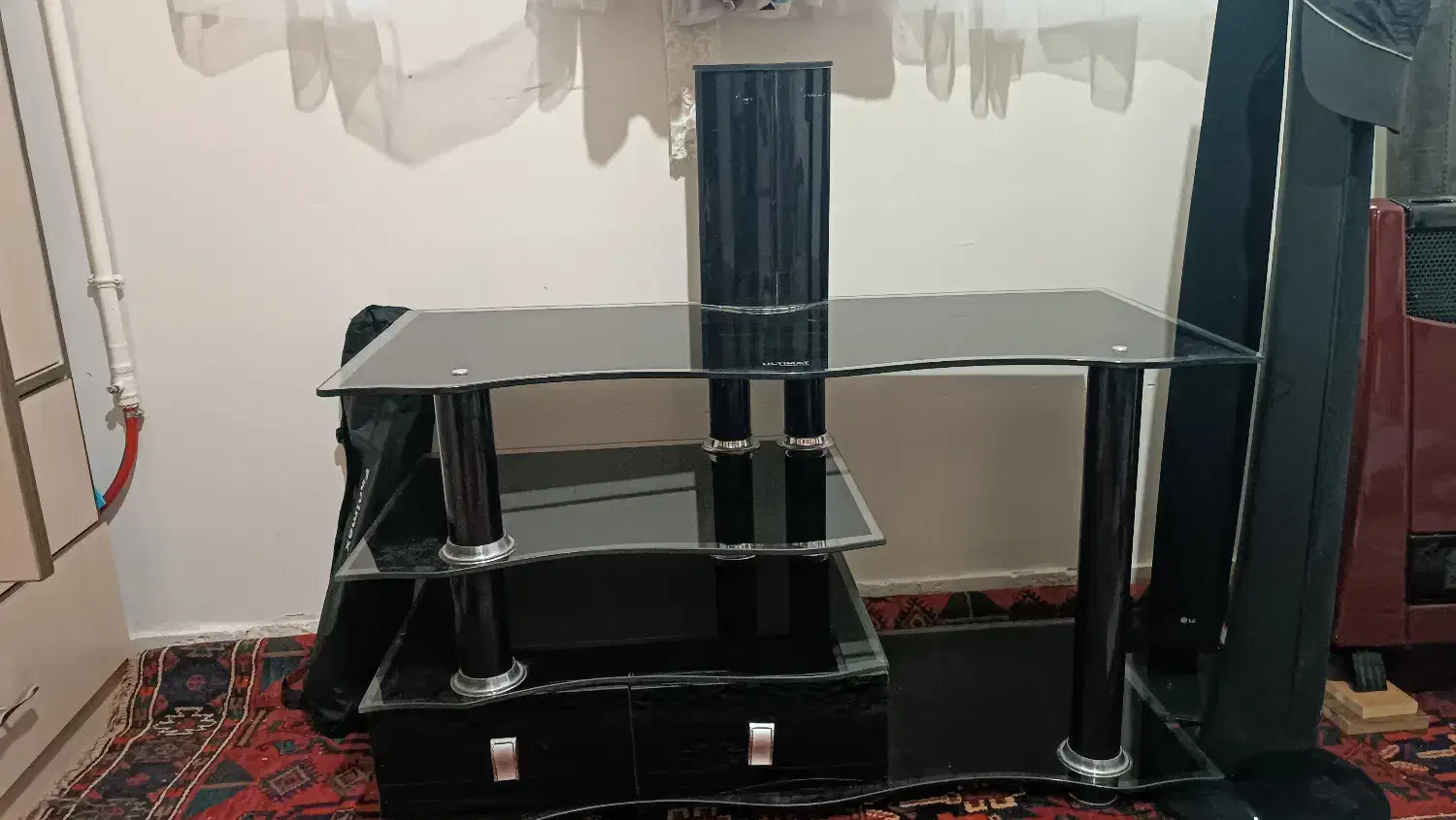 میز تلویزیون شیشه ای|میز تلویزیون|تفرش, |دیوار