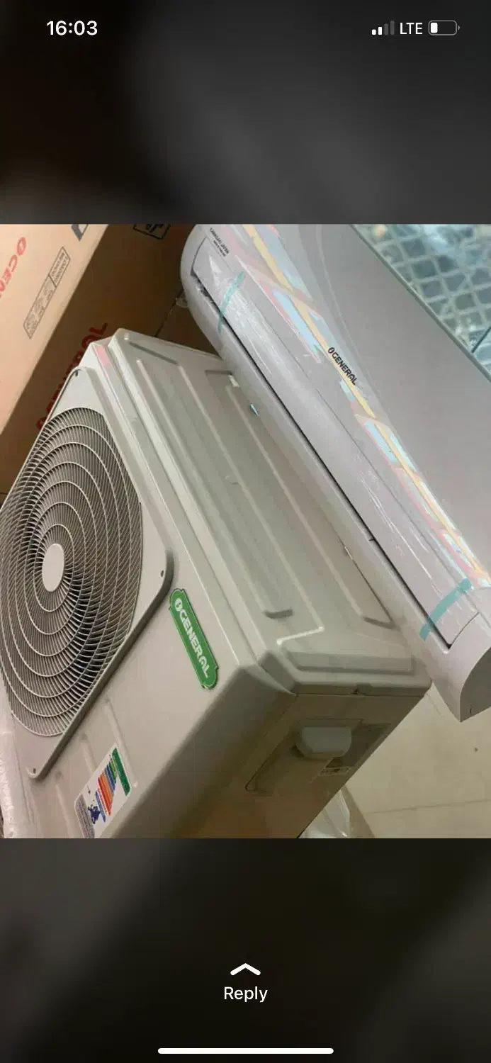 کولر گازی اوجنرال|کولر گازی و فنکوئل|تبریز, |دیوار