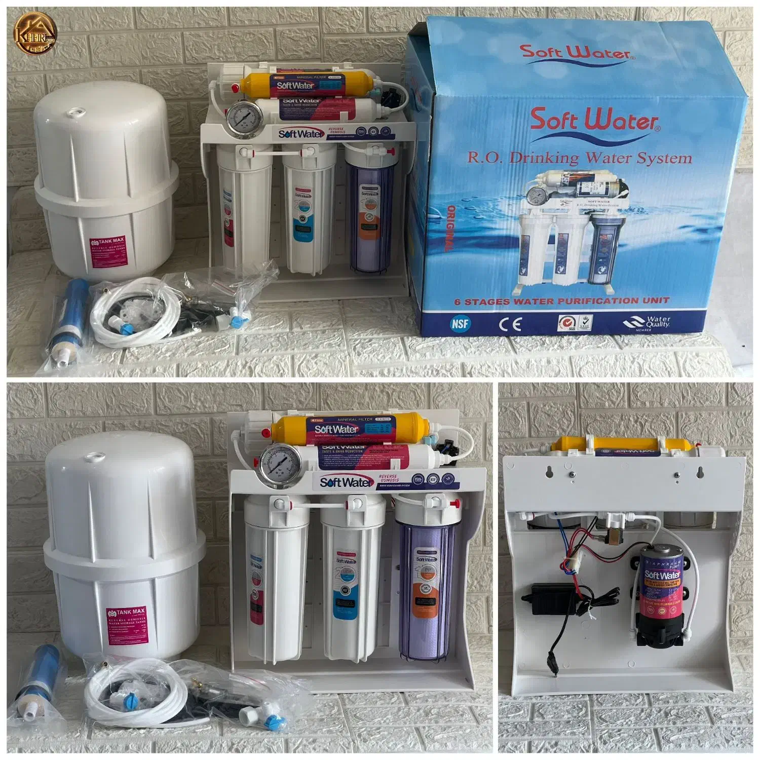 دستگاه تصفیه آب ۶ مرحله تایوانی|آب‌سردکن و تصفیه آب|بروجرد, |دیوار