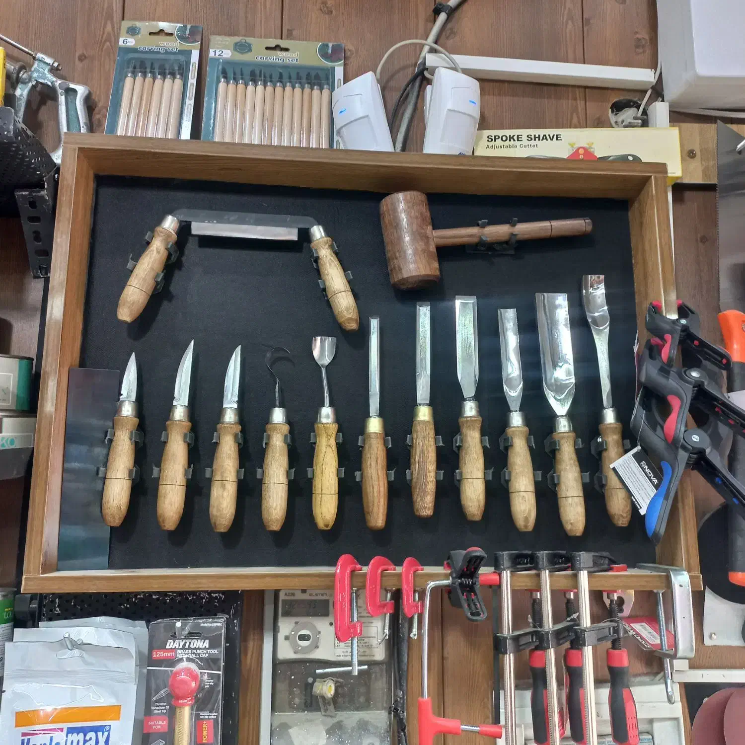 پخش انواع مغار نجاری و چاقو پیکرتراشی|ابزارآلات|اصفهان, گلستان|دیوار