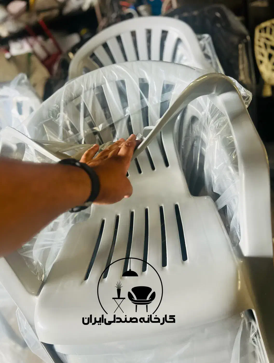 صندلی پلاستیکی  باغی کافه طرح باب|میز و صندلی غذاخوری|تهران, میدان ولیعصر|دیوار