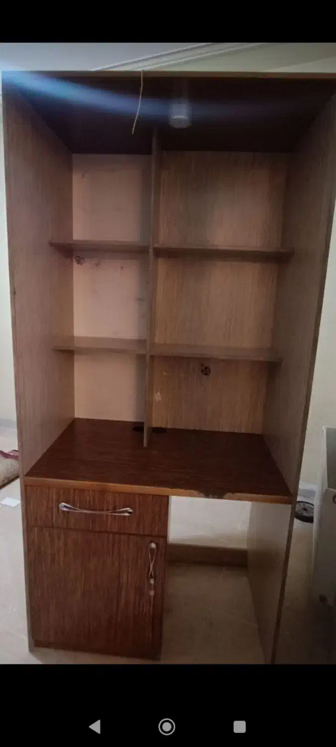 میز کامپیوتر و کتابخانه|میز تحریر و کامپیوتر|گلستان (تهران), |دیوار