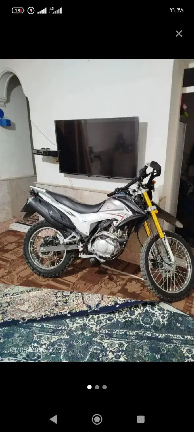 موتور تریل مارک پرواز|موتورسیکلت|مشهد, پورسینا|دیوار