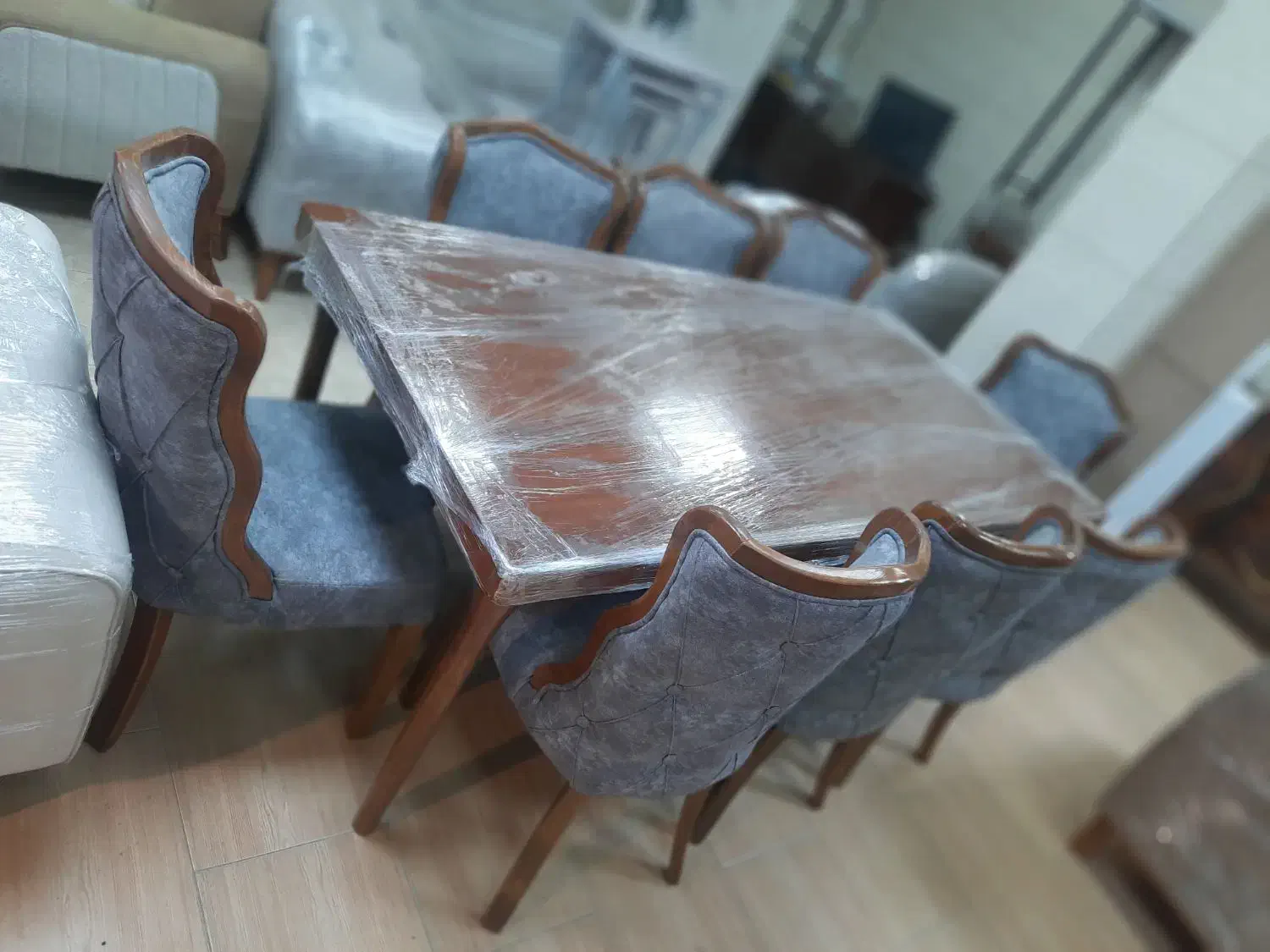 میز نهارخوری ۸ نفره مدل فلامینگو|میز و صندلی غذاخوری|رشت, گلزاران|دیوار