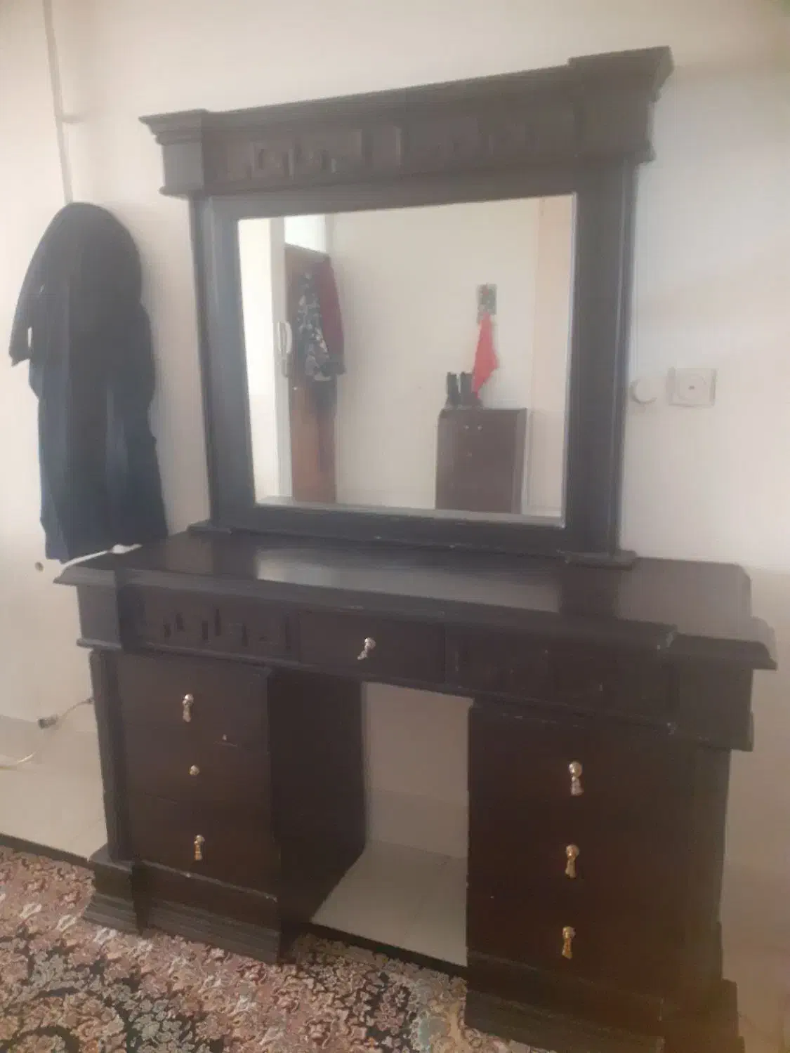 کمد و میز آینه|جاکفشی، کمد، دراور|قزوین, |دیوار