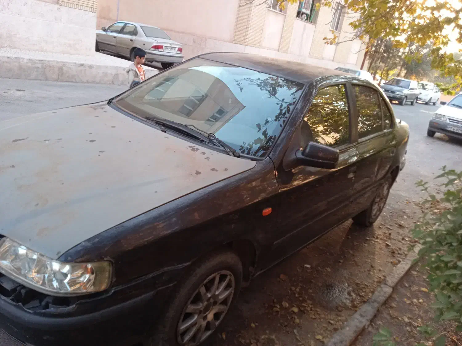 سمند 82 مشکی|خودرو سواری و وانت|قم, پردیسان|دیوار