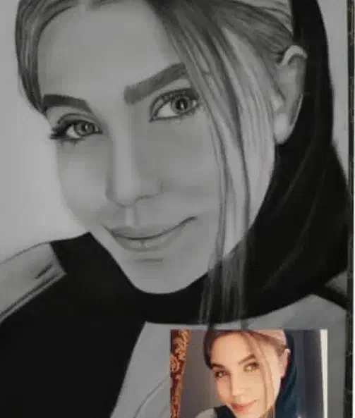 سیاه قلم بلک فرایدی|تابلو، نقاشی، عکس|نیشابور, امین اسلامی|دیوار