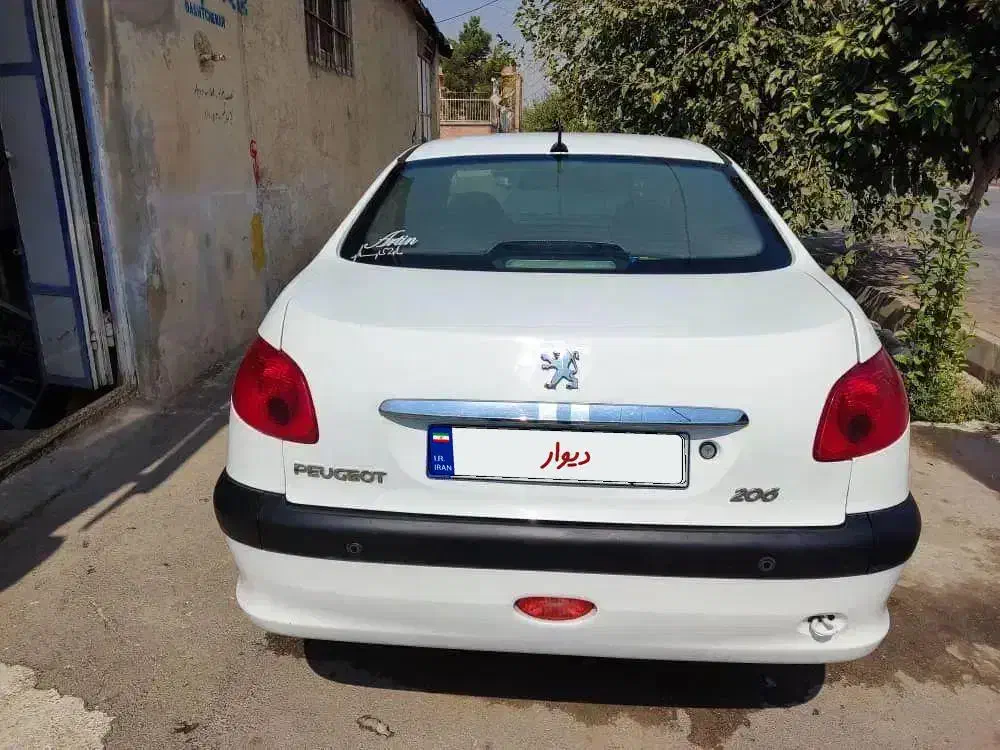 پژو v8  sd206|خودرو سواری و وانت|شیراز, محراب|دیوار
