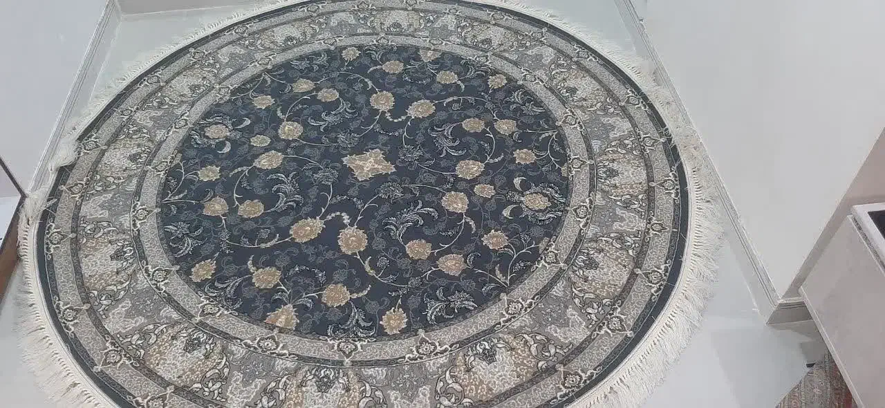 2 عدد فرش گرد2*2/|فرش|اصفهان, ناصرخسرو|دیوار