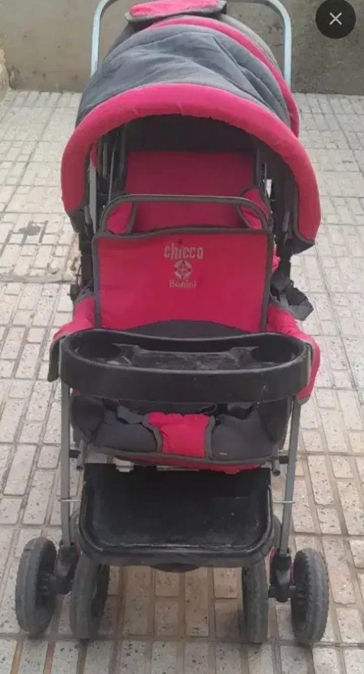 کالسکه دوقلو|کالسکه و لوازم جانبی|همدان, |دیوار