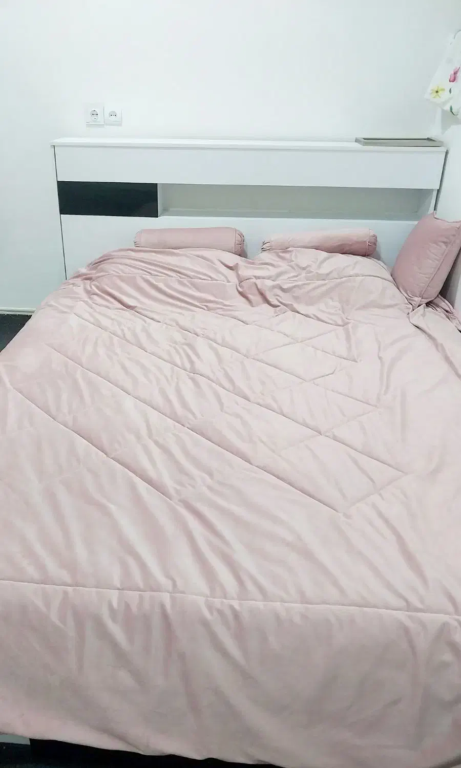 تخت دو نفره با تشک|تخت و سرویس خواب|آبدانان, |دیوار