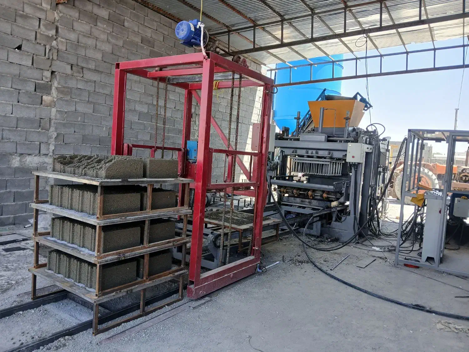 دستگاه بلوک زن ثابت|مصالح و تجهیزات ساختمان|رشت, آزادگان|دیوار