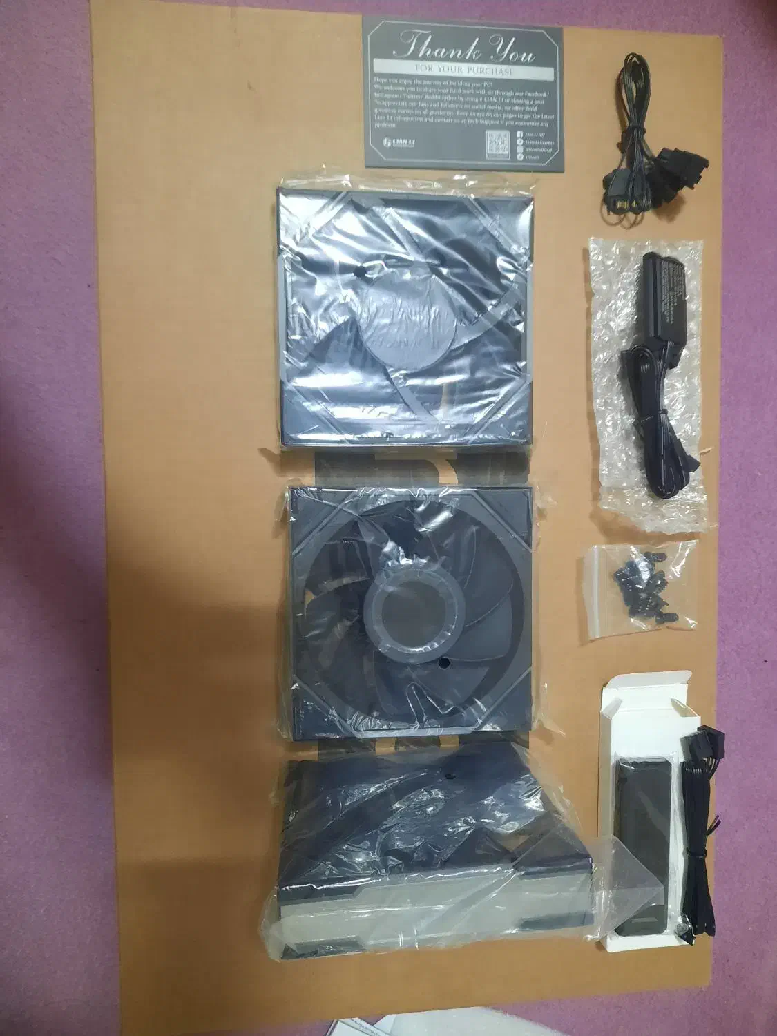 فن(lian li uni fan  tl wireless 120 3x1 (reverse|قطعات و لوازم جانبی رایانه|مشهد, صیاد شیرازی|دیوار