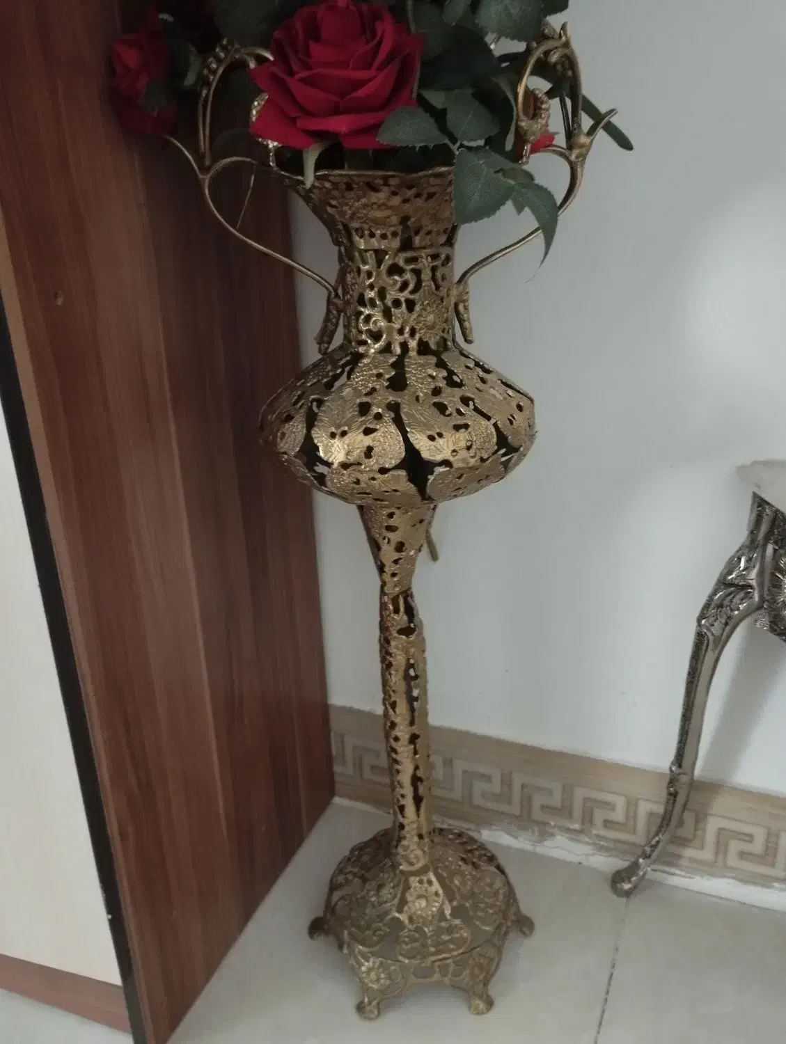 گلدان برنز و میوه خوری برنز|صنایع دستی و سایر لوازم تزئینی|خمین, |دیوار