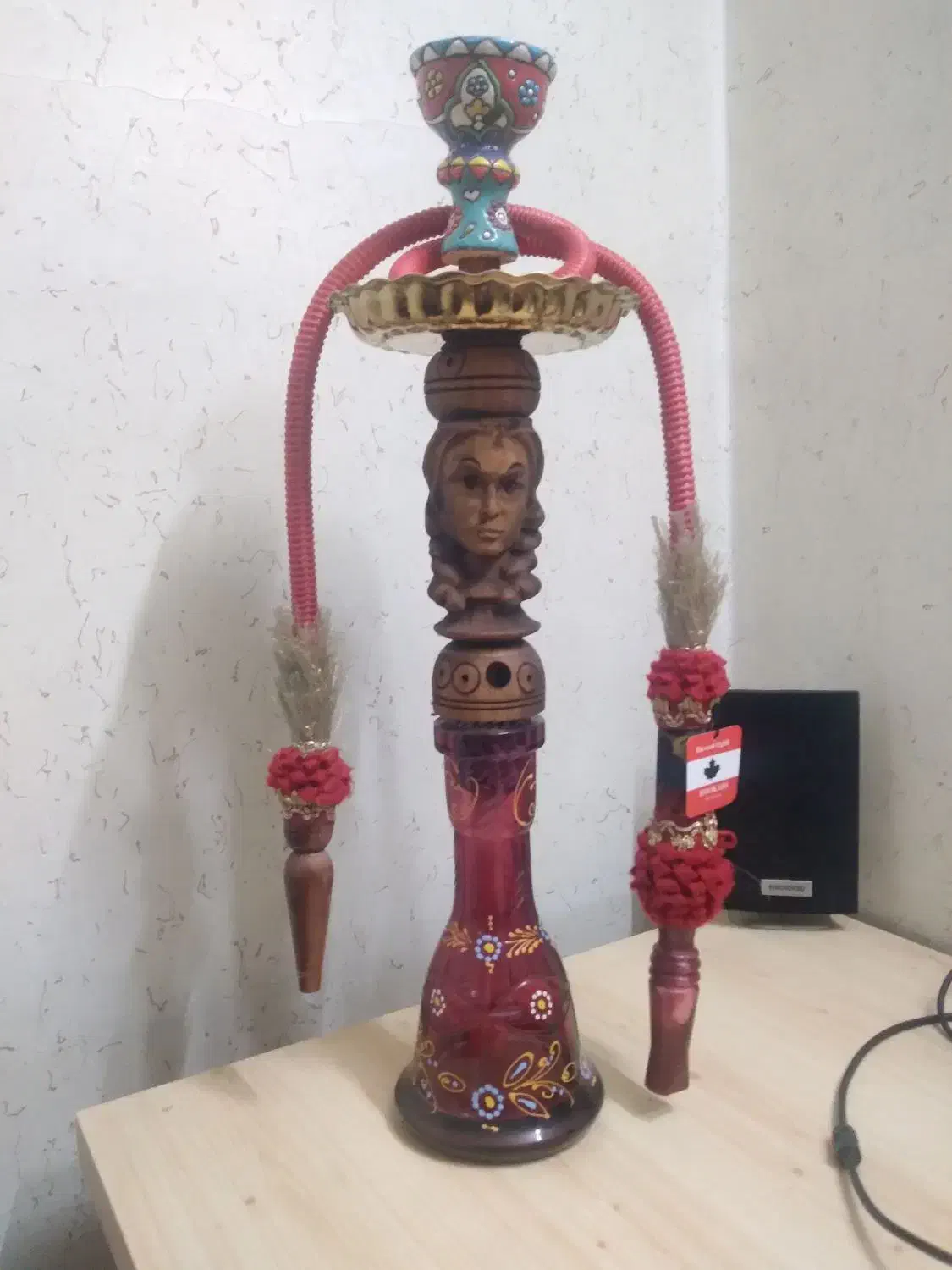 قلیون کاملا اک مارک دار|صنایع دستی و سایر لوازم تزئینی|شاهینشهر, شهرک گلدیس|دیوار