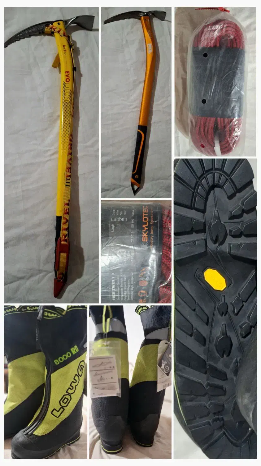 فروش فوری لوازم کوه نوردی فنی|کوهنوردی و کمپینگ|همدان, |دیوار