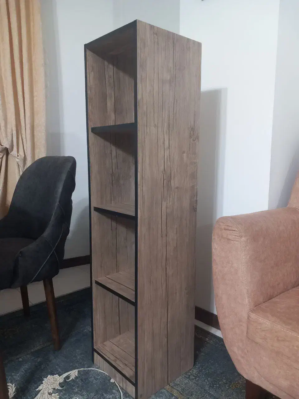 کتابخانه|کتابخانه، شلف، قفسههای دیواری|کرج, حصارک بالا|دیوار